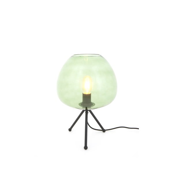 Zelená stolová lampa (výška 43 cm) Mayson - Light & Living
