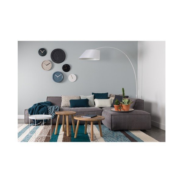 Zelené nástenné mramorové hodiny Zuiver Marble Time-image-3