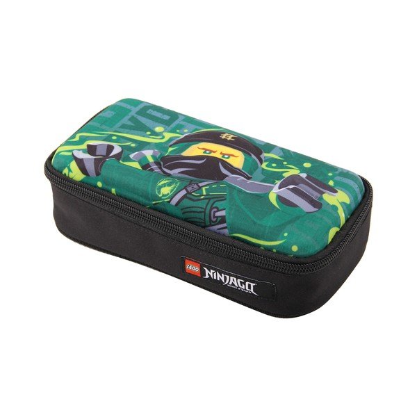 Zelené hranaté puzdro na perá LEGO® Ninjago Energy 3D-image-3