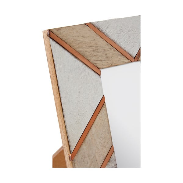 Bielo–béžový drevený rámček 19x24 cm Bowerbird – Premier Housewares-image-2