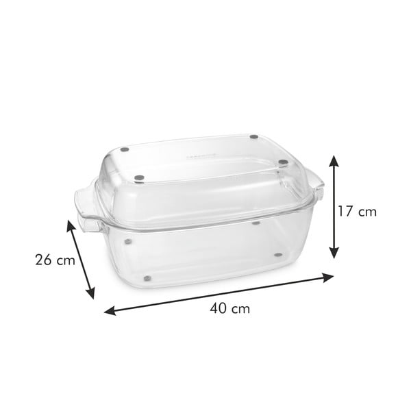Sklenený pekáč 26x40 cm GrandChef – Tescoma-image-2
