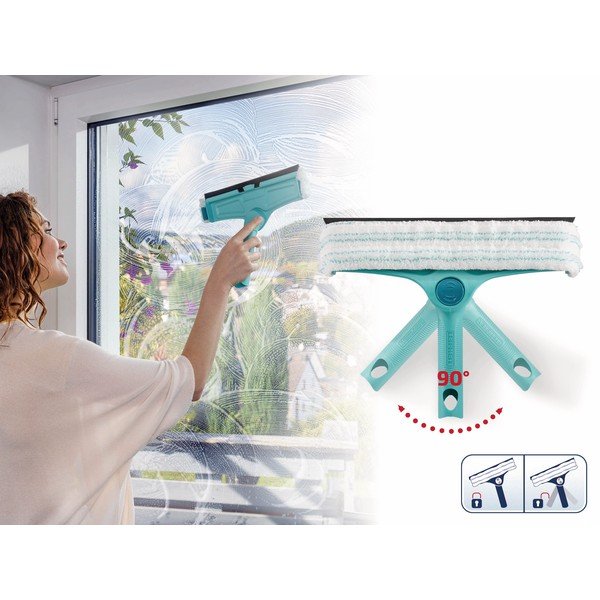Zelená stierka na okná 32 cm 3in1 – LEIFHEIT-image-1