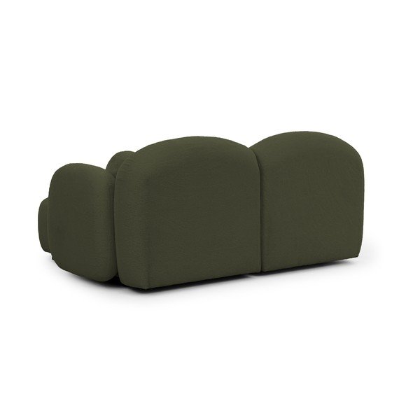 Zelená rohová pohovka z textílie buklé (pravý roh/s leňoškou) Orbit – Ropez-image-3