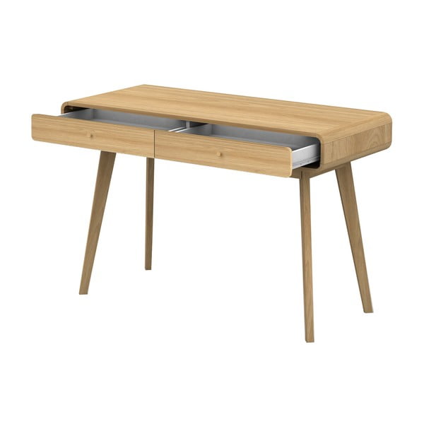 Pracovný stôl v dekore duba 50x120 cm Cassie - Støraa-image-1