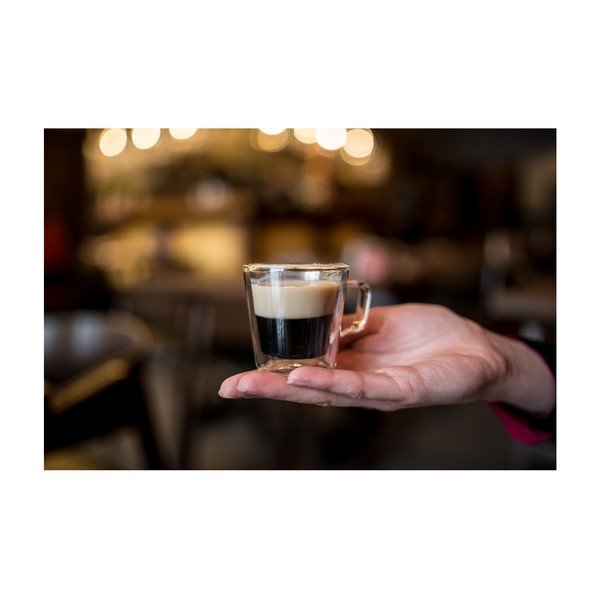 Sklenené hrnčeky v súprave 2 ks na espresso/dvojstenné 80 ml Diva – Vialli Design-image-3