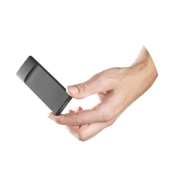 Ultratenká powerbanka CellularLine FREEPOWER Slim, 3600mAh, čierna-image-2