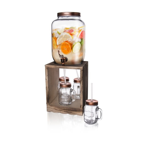 Nádoba na limonádu s pohármi 8,8 l – Orion-image-2