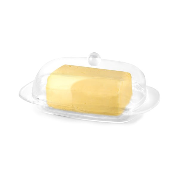 Nádoba na maslo, transparentná
