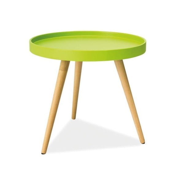 Konferenčný stolík Toni 50 cm, zelený