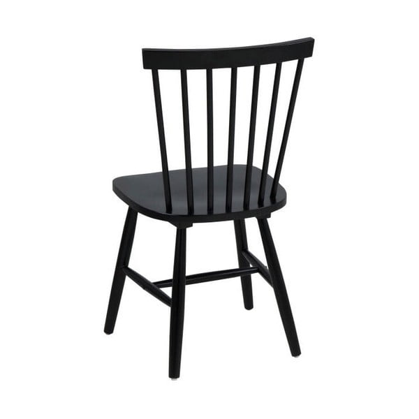 Súprava 2 čiernych jedálenských stoličiek Actona Riano-image-1