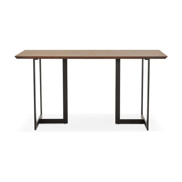 Hnedý pracovný stôl Kokoon Dorr, 150 x 70 cm
