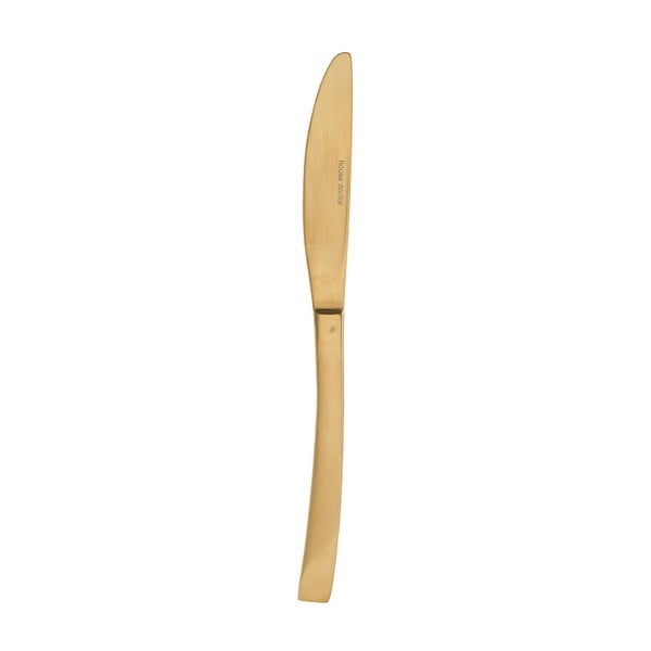 Nôž v zlatej farbe House Doctor, dĺžka 22,2 cm