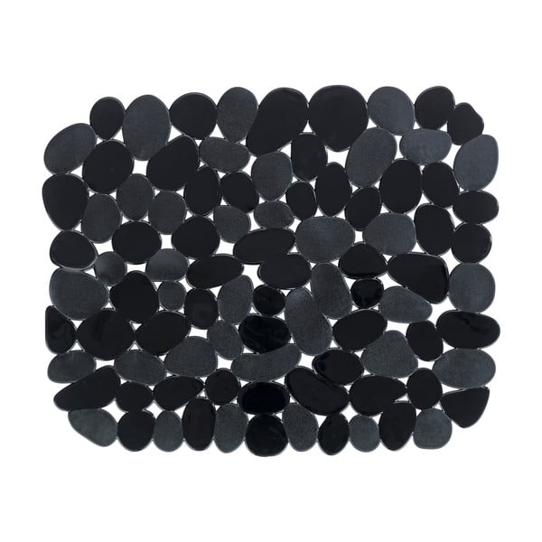 Čierna ochranná podložka do drezu Wenko Kristall Stone-image-2