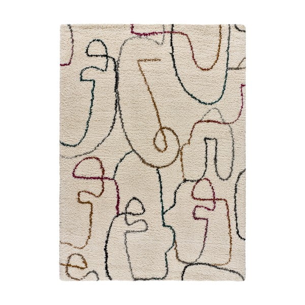 Krémovobiely koberec Universal Ikone, 160 x 230 cm