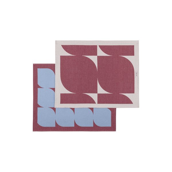 Bavlnené utierky v súprave 2 ks 50x63 cm Abi – noo.ma