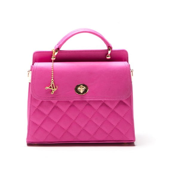 Kabelka Quilted Fucsia