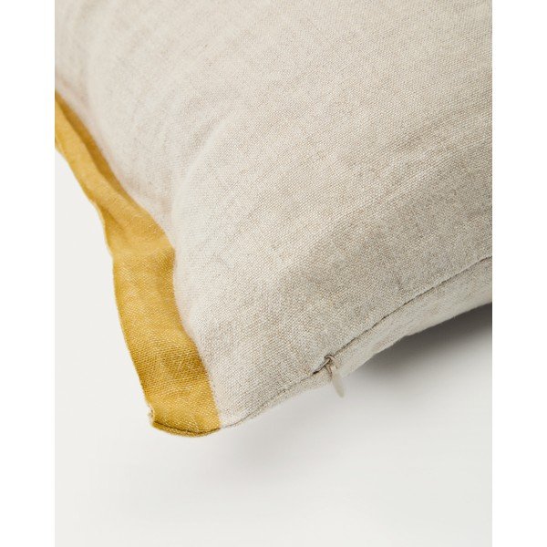 Ľanová obliečka na vankúš 45x45 cm Suerta – Kave Home-image-2