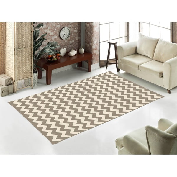 Koberec Homedebleu Zig Zag, 80 x 150 cm