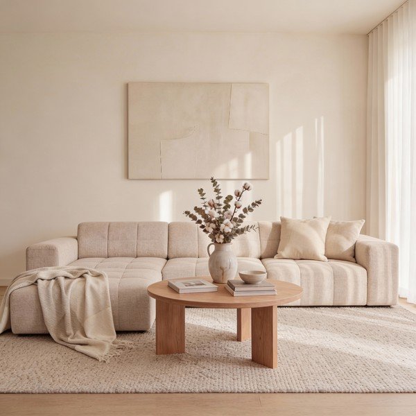 Béžová rohová pohovka (ľavý roh) Chicago – Cosmopolitan Design-image-3