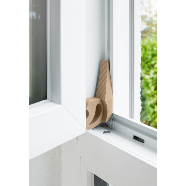 Béžová zarážka na dvere a okná Wenko Multi-STOP®-image-1