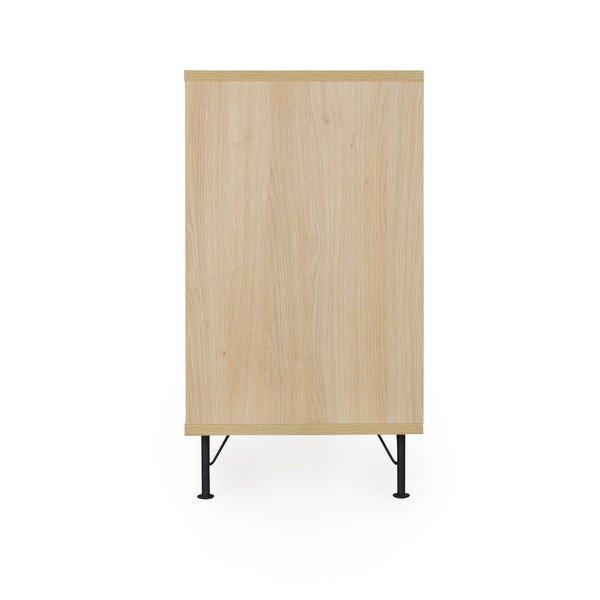 Čierna komoda Tenzo Flow, délka 217 cm-image-4