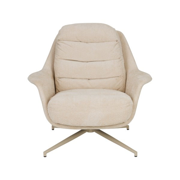 Béžové otočné relaxačné kreslo Philly – Zuiver-image-2