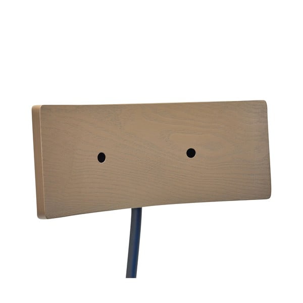 Jedálenská stolička v modrej a prírodnej farbe v súprave 4 ks Koi – Hübsch-image-4