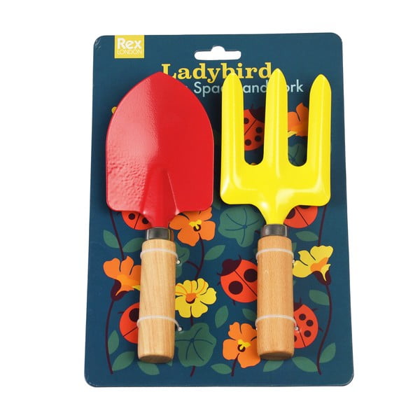 Drobné záhradné náradie v súprave 2 ks Ladybird – Rex London-image-3