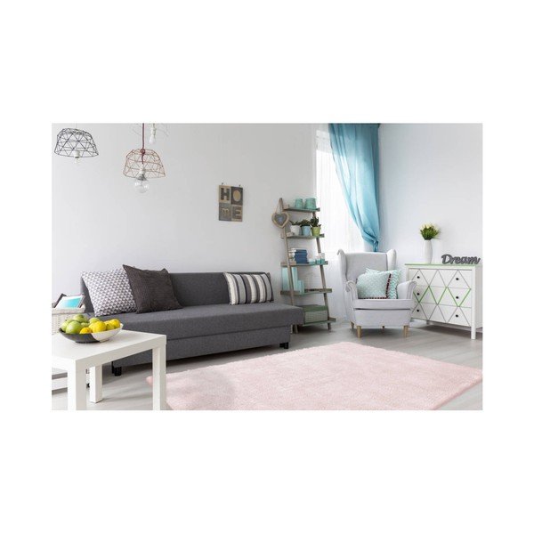 Ručne tkaný koberec Kayoom Limana 222 Puderrosa, 160 × 230 cm-image-2