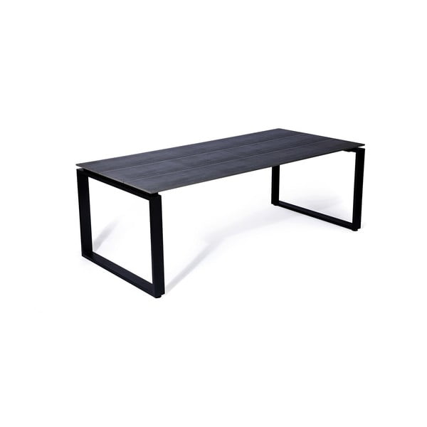 Sivý záhradný stôl pre 8 osôb Bonami Selection Strong, 210 x 100 cm-image-1