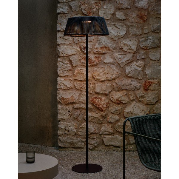 LED stolové/prenosné solárne vonkajšie svietidlo ø 33 cm Aldet – Kave Home-image-1