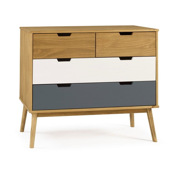 Komoda z borovicového dreva Marckeric Cusco, 100 × 82 cm-image-2