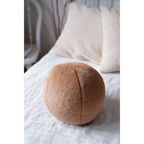 Dekoračný vankúš z mikroplyšu ø 25 cm Top – Mioli Decor-image-2