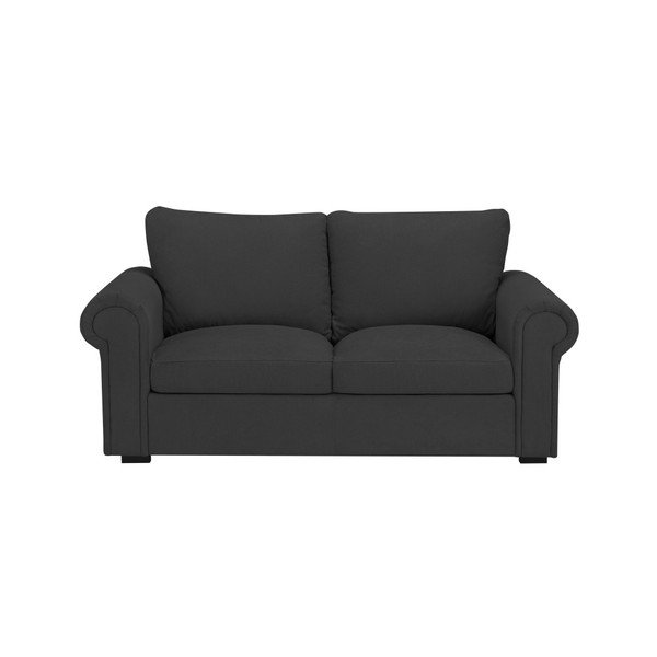 Tmavosivá pohovka Windsor & Co Sofas Hermes, 104 cm