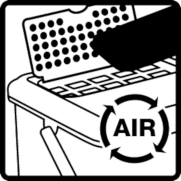 Náhradný uhlíkový filter do nádoby na kompostovateľný odpad 3 ks - Rotho-image-3