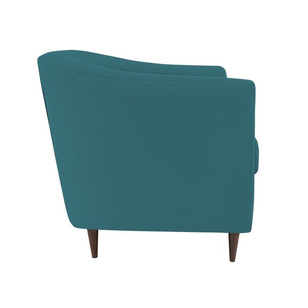 Tyrkysovomodrá pohovka Kooko Home Love, 125 cm-image-4