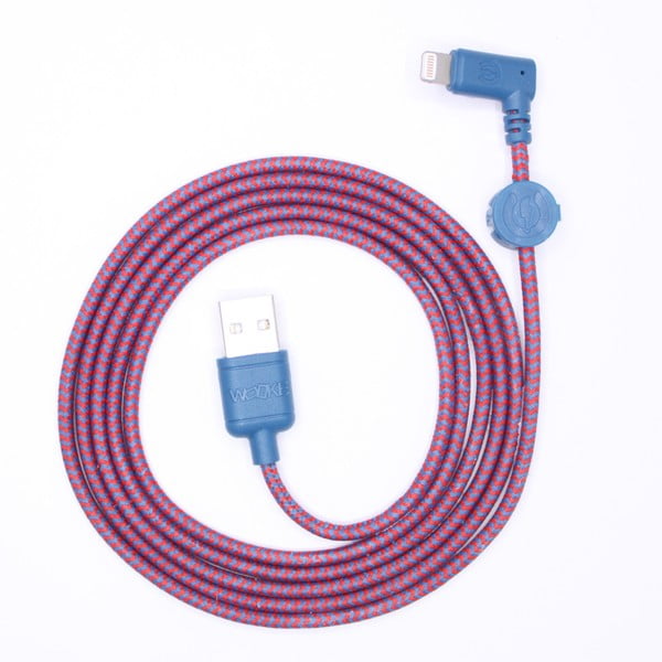 Nabíjací kábel Lightning pre iPhone 5 a iPhone 6 Wooky Urban, 1,5 m