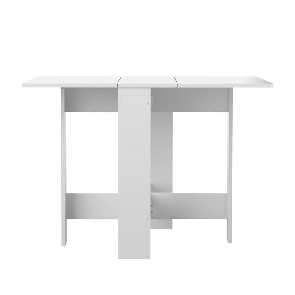 Rozkladací jedálenský stôl s bielou doskou 76x28 cm Papillon – TemaHome-image-4