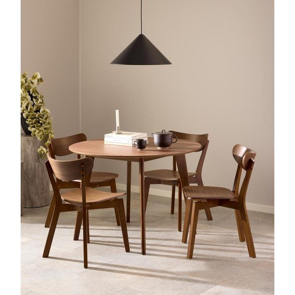 Hnedá jedálenská stolička Roxby – Actona-image-1