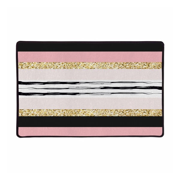 Multifunkčný koberec Butter Kings Pink Stripes, 45x75 cm