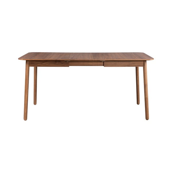 Rozkladací jedálenský stôl s doskou v dekore orechového dreva 80x120 cm Glimps – Zuiver-image-3