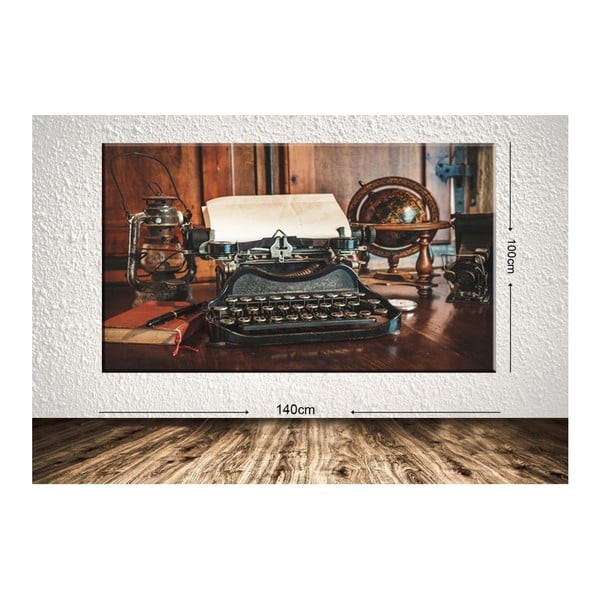 Obraz Typewriter, 100 × 140 cm