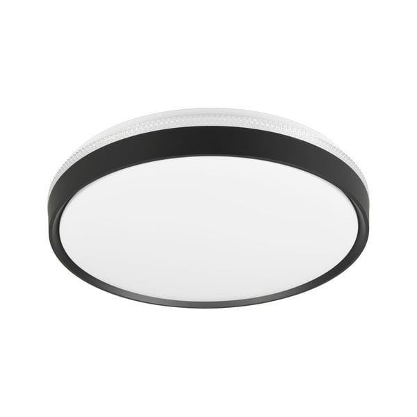 Čierno-biele LED stropné svietidlo ø 47 cm Spacy – Reality