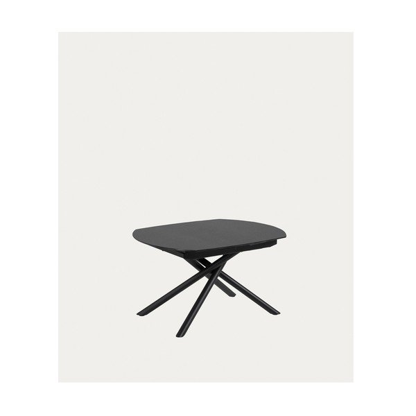 Rozkladací jedálenský stôl s prídavnou doskou s keramickou doskou 100x130 cm Yodalia – Kave Home