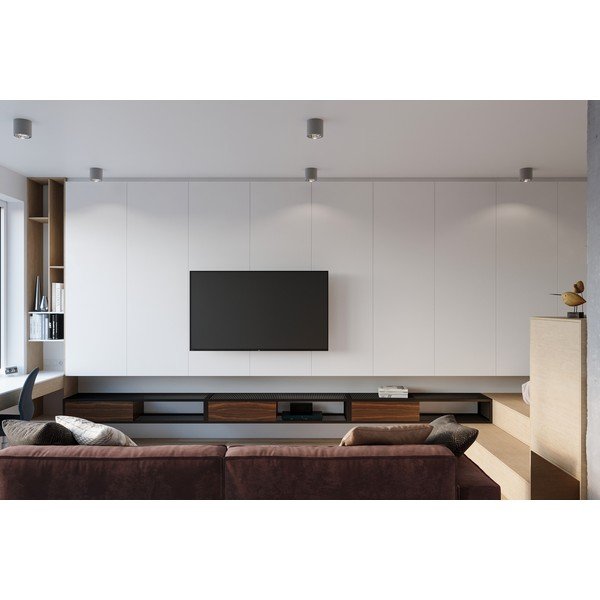 Sivé stropné svietidlo Sollux Luigi-image-4