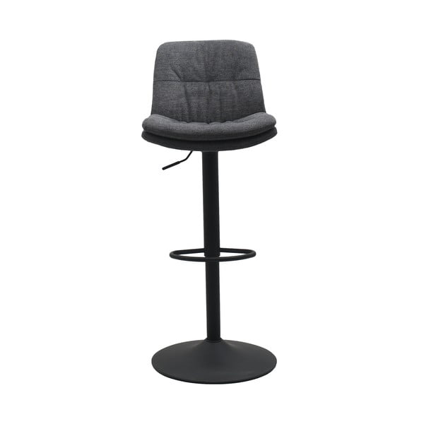 Tmavosivá barová stolička s nastaviteľnou výškou Colville – Unique Furniture-image-1