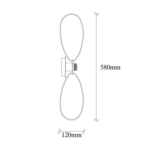 Čierne nástenné svietidlo Hemdem – Opviq lights-image-4