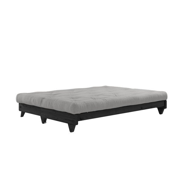 Rozkladacia pohovka so sivým poťahom Karup Design Fresh Black/Grey-image-3