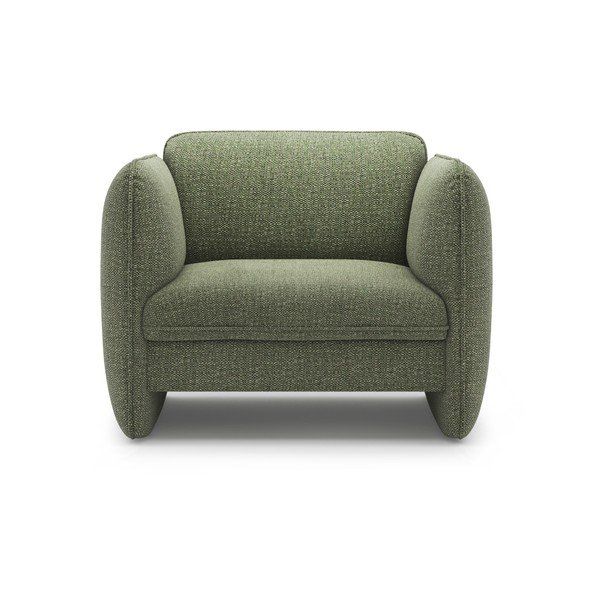 Zelené ženilkové kreslo Georgia – Micadoni -image-2