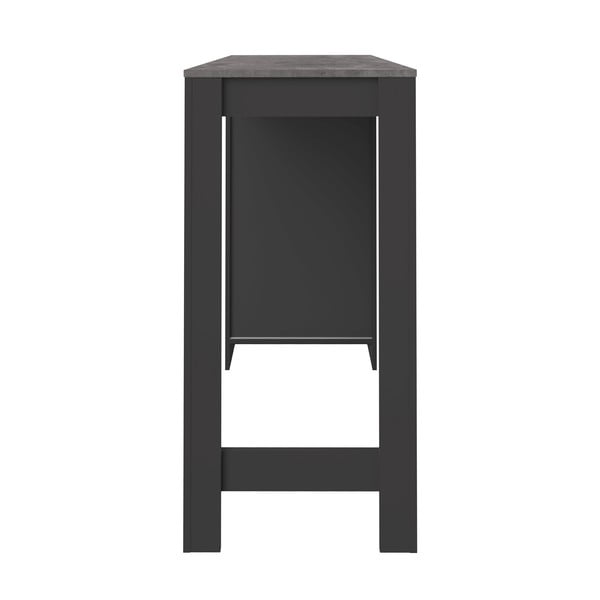 Barový stôl s doskou v dekore betónu 50x115 cm Aravis – TemaHome-image-4